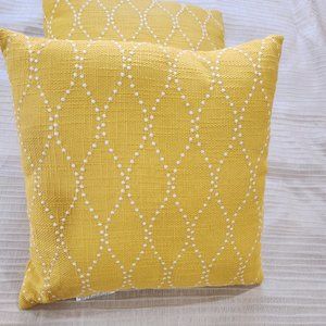 Allen & Roth Yellow Accent Pillows